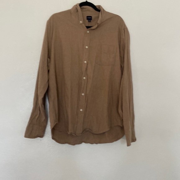 J. Crew Factory Solid brushed twill shirt - Picture 2 of 9